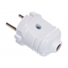 Вилка для розетки, евро вилка Lezard 220В, 6А, вилка однофазная