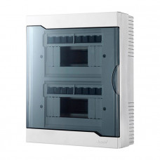 Распределительный щиток, бокс пластиковый под автоматы на 16 модулей LEZARD