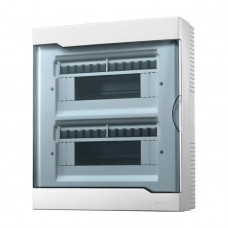 Распределительный щиток, бокс пластиковый под автоматы на 24 модуля LEZARD