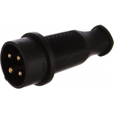 Вилка для розетки, евро вилка трехфазная 3х32А 380V 3Р+Е LEZARD