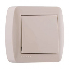 Выключатель LEZARD Demet крем