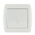 Выключатель проходной LEZARD Demet белый